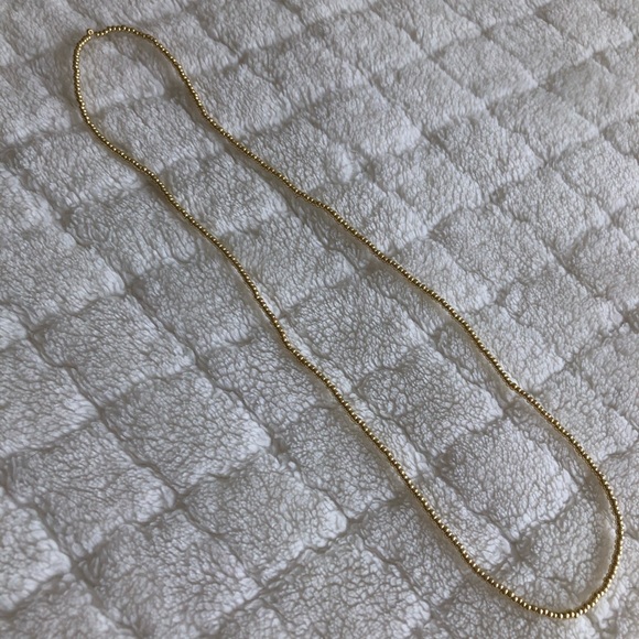 Princess Polly Jewelry - NEW gold mini bead simple necklace